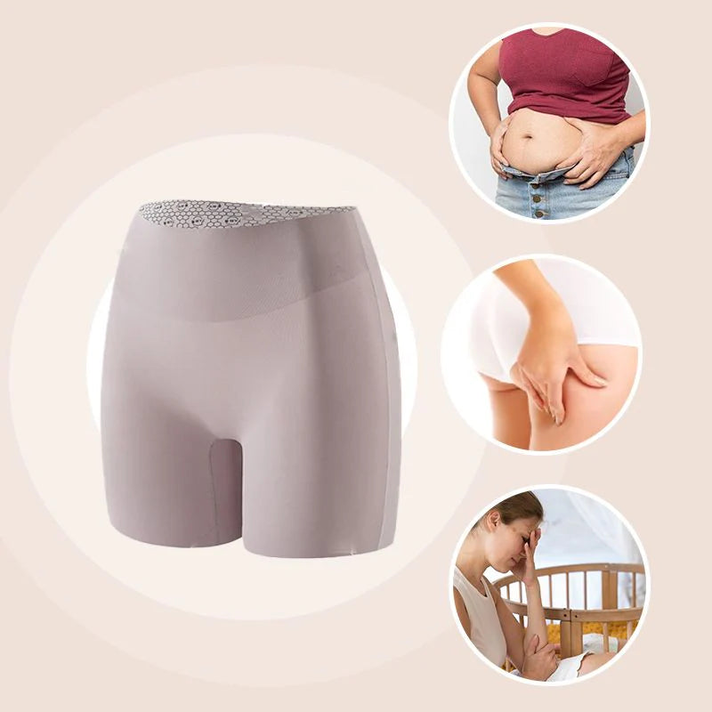 Luxeora™ sømløse sikkerhedsshorts – slankende og anti-rulningsdesign