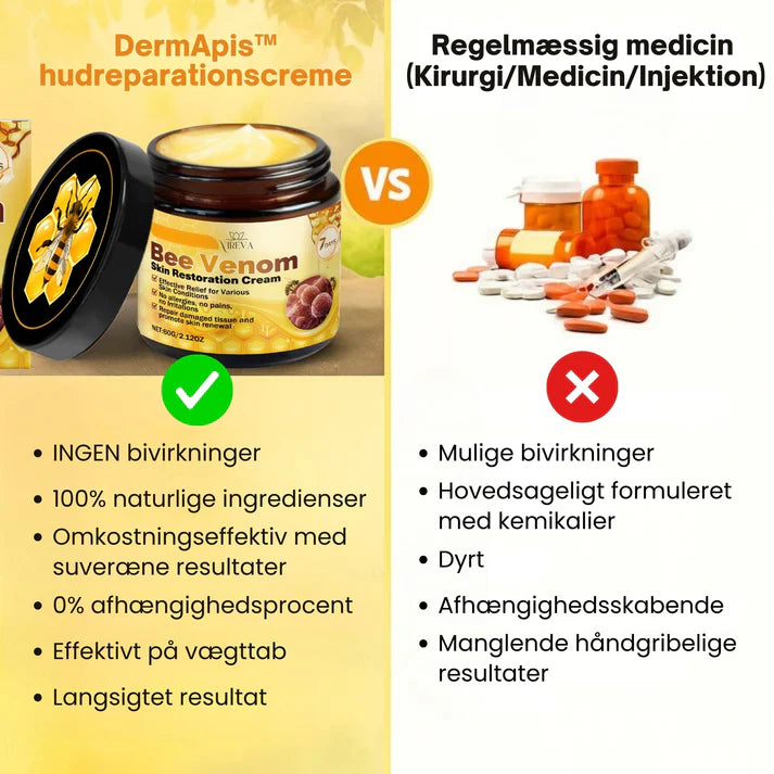 DermApis™ Bee Venom Revive Cream – Styrker, beroliger og genopbygger huden